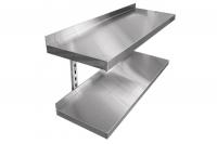 Полка настенная, нерж.ст., 800x300 мм