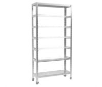 Стеллаж для стаканов 900х300х1800 мм, нерж.