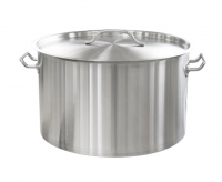 Кастрюля 40 л, нерж., тройное дно