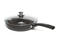 Сковорода 26х6 см, алюминий, литая, антипригар