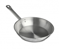 Сковорода 24 см, нерж, тройное дно