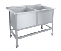 Ванна моечная с бортом (AISI 430 0,8 мм) 20 кг