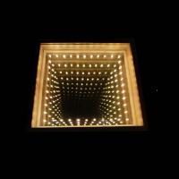 Световое панно с эффектом бесконечности, напольное 400х400х150 мм