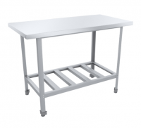 Стол разделочный 800х600х870(890) мм (AISI 430 0,5 мм)