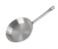 Сковорода 26х5,2 см, нерж, тройное дно