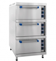 Шкаф жарочный 840(900)x900x1500 (3 противня из черного металла)