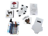 Магнитно-маркерный плакат "Леса" с набором магнитных карточек + методические рекомендации