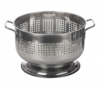 Дуршлаг 38 см, 17,5 л, на подставке, нерж.
