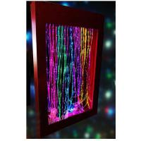 Фибероптическое панно веселый свет, настенное 1200х600х140 мм