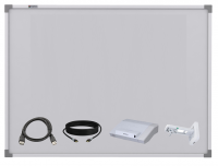 Интерактивный комплект с ультракороткофокусным проектором и настенным креплением вариант 1