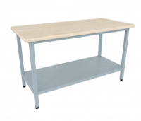 Стол кондитерский 1500х700х875(895) мм (бук 40 мм)