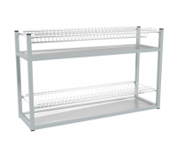 Стеллаж для тарелок 895х270х540 мм, окраш.