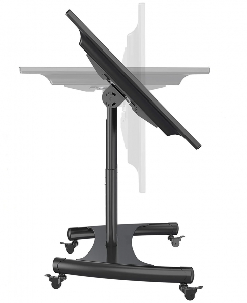 Напольная мобильная стойка для интерактивной панели 32" - 65" (для детских садов)