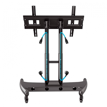 Напольная мобильная стойка для интерактивной панели 32" - 65" (для детских садов)